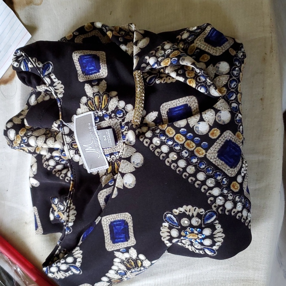 Long-sleeve blouse